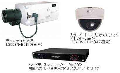 デジタル防犯カメラシステム